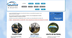 Desktop Screenshot of orleansparamoteur.com